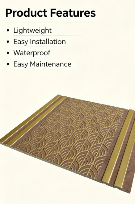 Premium PS Wall Cladding Panel With Elegant Surface Design best